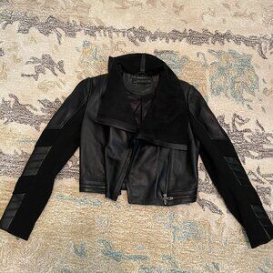 Zara Leather Suede Jacket